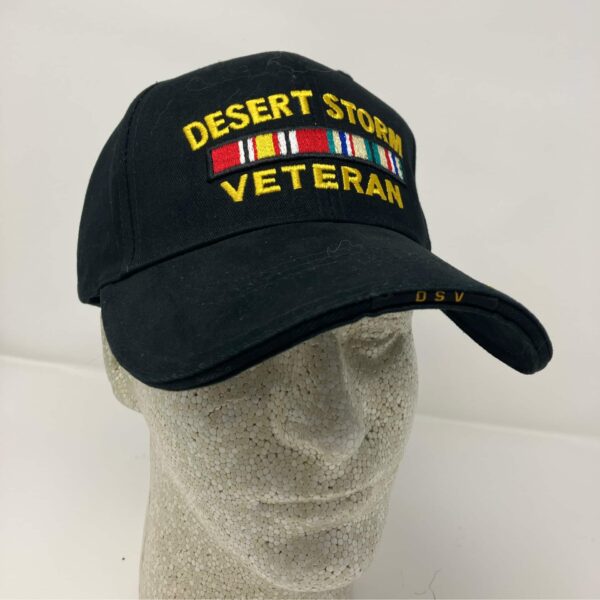 Deluxe Desert Storm Veteran Service Ribbon Baseball Cap