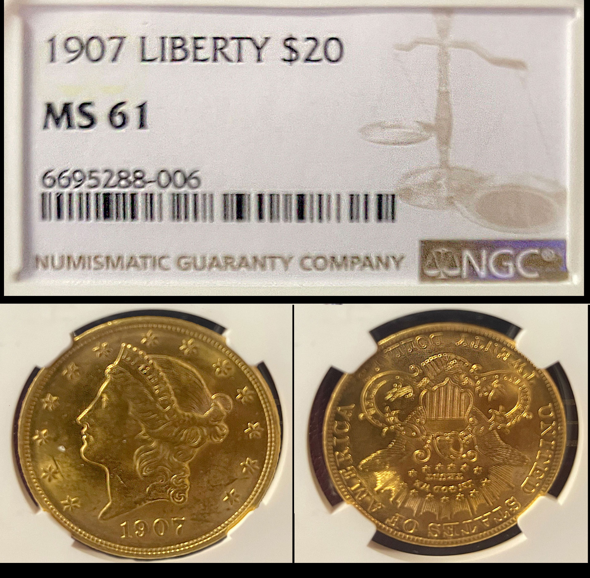 pure gold coin front and back side by side